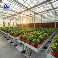 Advanced Flood and Drain Table for Greenhouse Integration with Manual Rolling Design for Professional Commercial Farming Bed MegaBDM