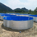 High-Strength Galvanized Sheet Fish Pond for Professional Shrimp Farming MegaBDM