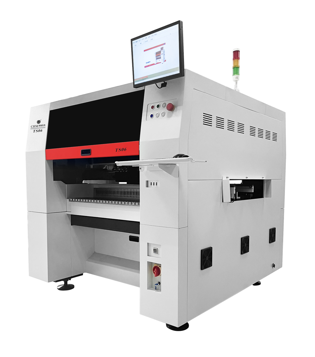 TS06 6-Head Pick and Place Machine — Automatic High Speed SMT LED Bulb Making Machine Customized