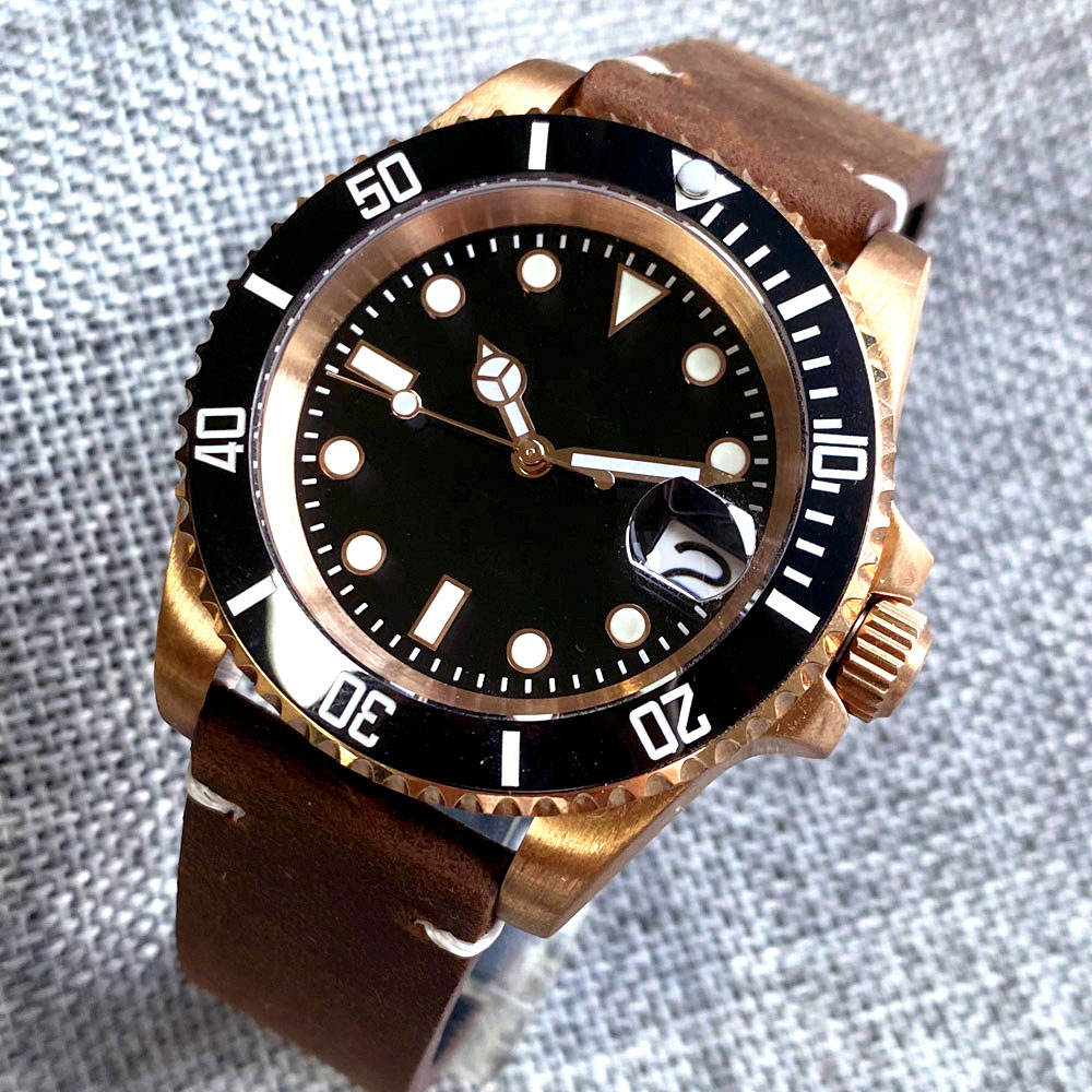 OEM Bronze Automatic Men’s Watch — NH35A Movement, 200m Waterproof, Sapphire Crystal