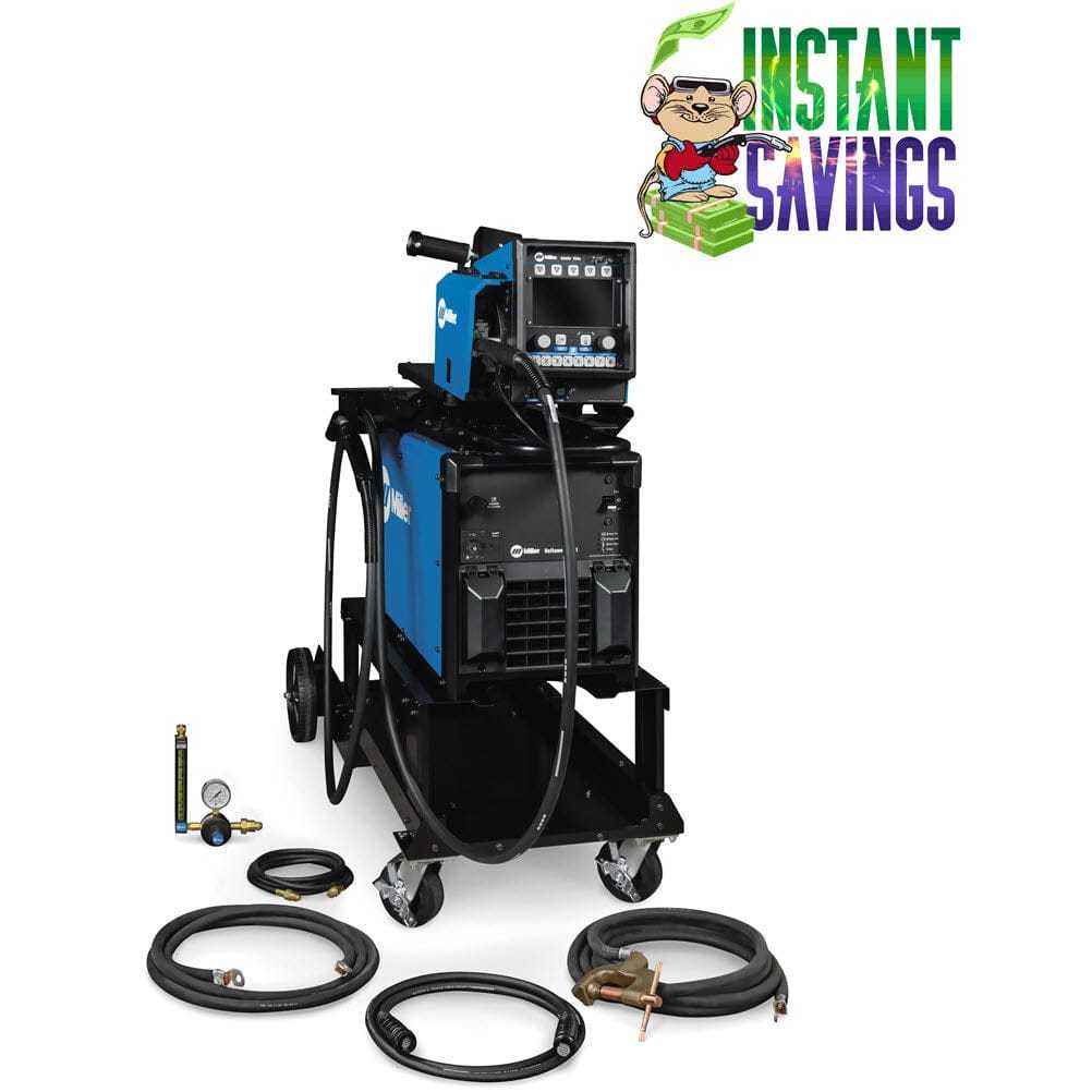 Millers Deltaweld 500 MIGRunner Insight Intellx Elite Feeder 951000153 Inverter Gasless Portable Welder for Various Industries
