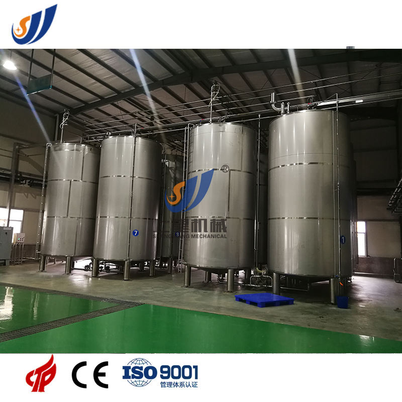 Complete Liquid Syrup Processing Line with Blending System Turnkey Solution