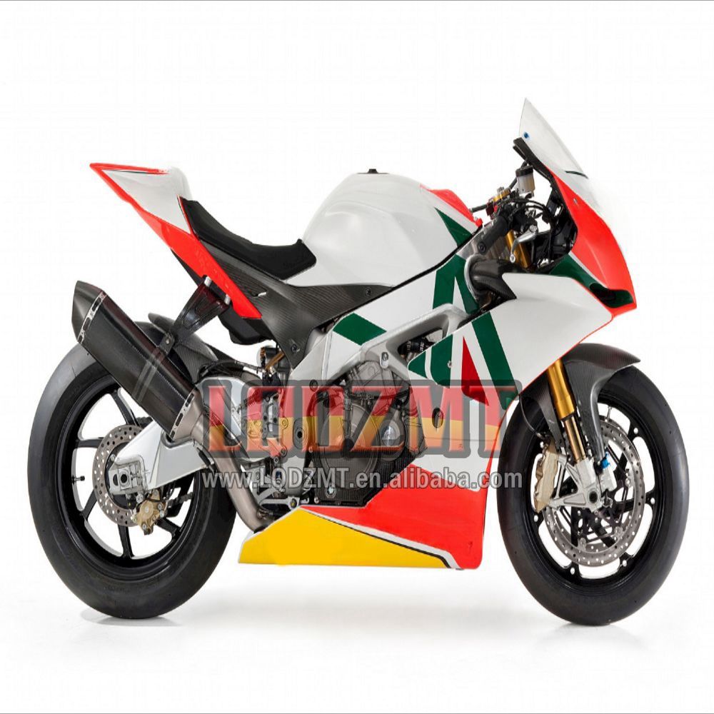 Injection Fairing Kit for Aprilia RS4/RSV1000 R/RSV1000R - Pearl White MegaBDM