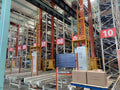 Vertical Lift Conveyor Sky Transfer Unit & Buffer Module Automated Pallet Elevator System for Logistics Warehouse