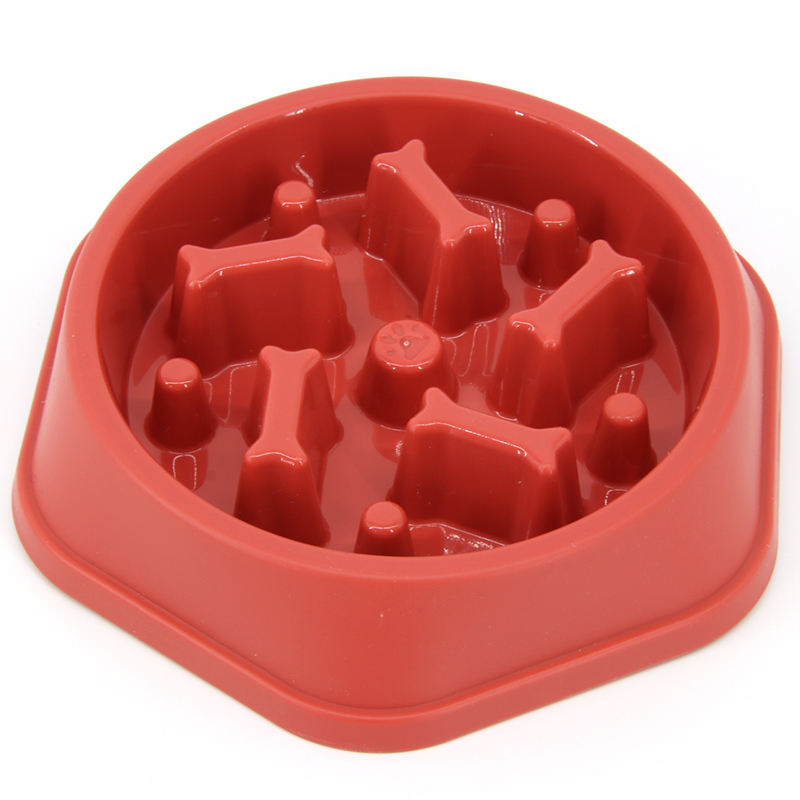 Slow Feeder Dog & Cat Bowl 400ml – Anti-Choke, Non-Slip, Bloat Relief – EU Local Stock