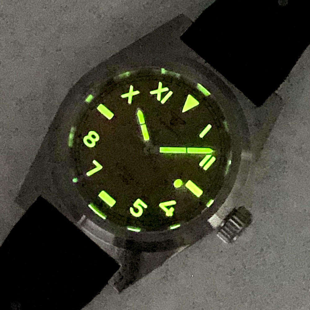 38mm California Dial Sapphire Glass 20Bar Waterproof NH35 Movement Automatic Luminous Mechanical Diving Watch