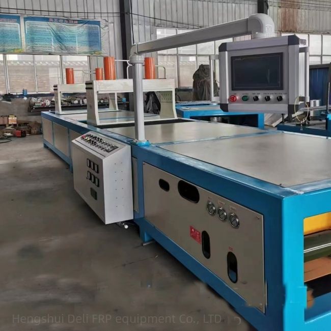 DELI 30T Glass Fiber Pultrusion Molding Equipment FRP Profile Machinery Welding Line High Automation Fiberglass
